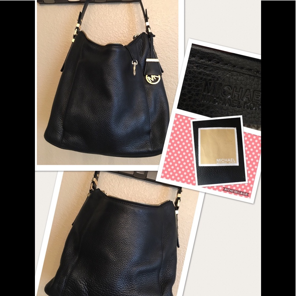 FREE SHIPPING MICHAEL KORS EVIE SOFT LEATHER PURSE - Picture 4 of 8
